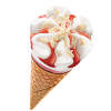 Cornetto aardbei